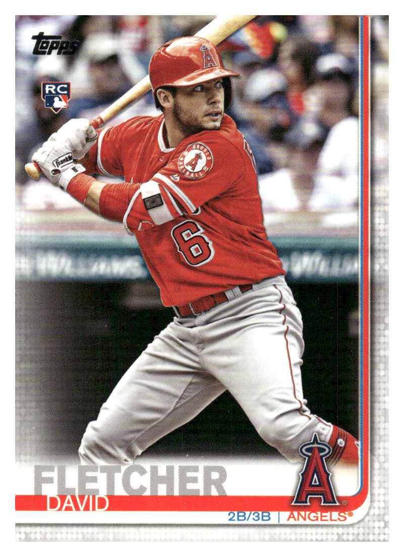 2019 Topps #520 David Fletcher Gold #/2019