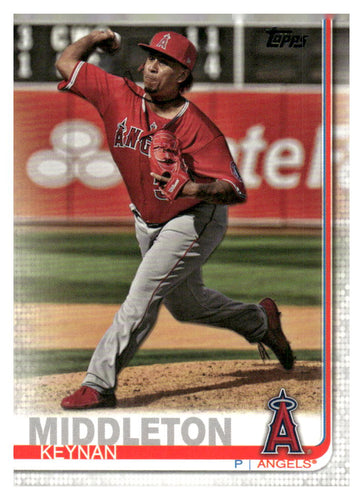 2019 Topps Los Angeles Angels #A-16 Keynan Middleton