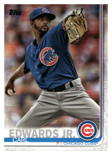 2019 Topps #569 Carl Edwards Jr. Advanced Stat #/150