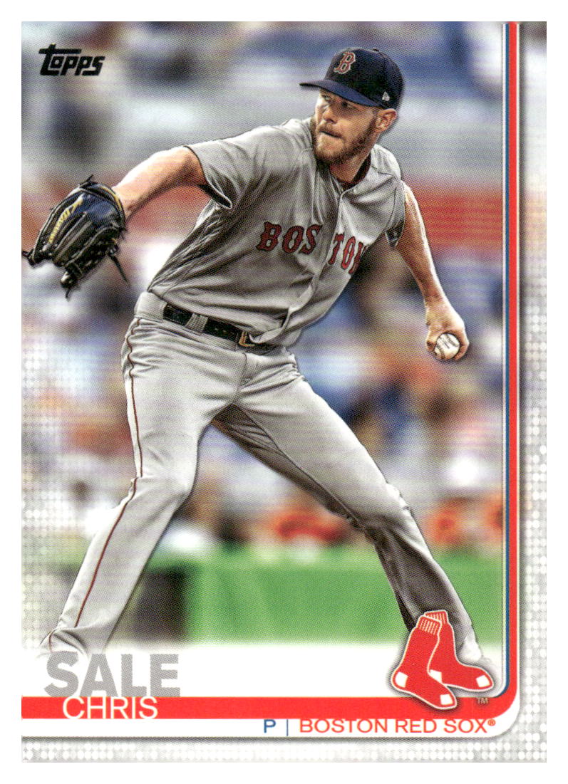 2019 Topps Holiday #HW154 Chris Sale Metallic