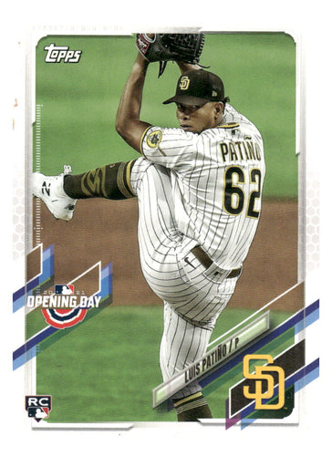 2021 Topps Opening Day #143 Luis Patiño