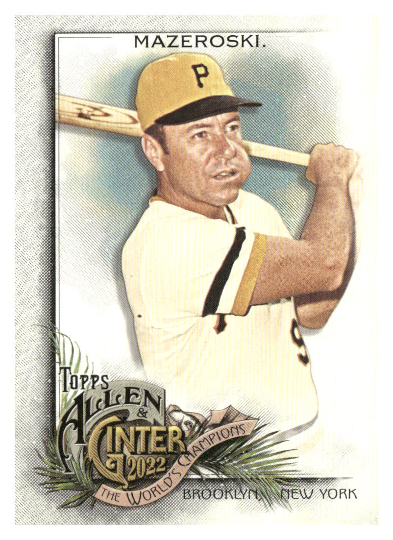 2022 Topps Allen & Ginter #192 Bill Mazeroski