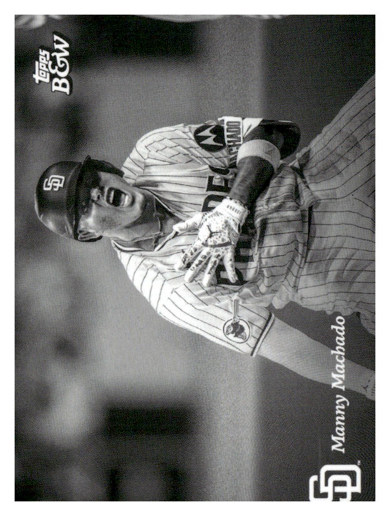 2023 Topps Black & White #84 Manny Machado