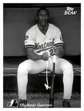 Load image into Gallery viewer, 2023 Topps Black &amp; White #80 Vladimir Guerrero
