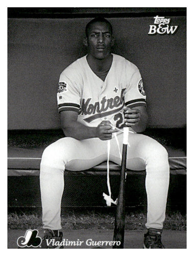 2023 Topps Black & White #80 Vladimir Guerrero