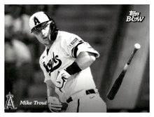 Load image into Gallery viewer, 2023 Topps Black &amp; White #77 Mike Trout
