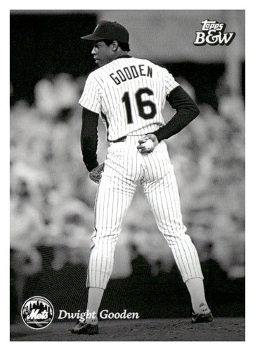 2023 Topps Black & White #63 Dwight Gooden