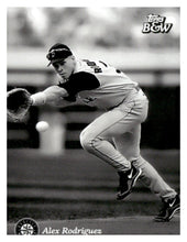 将图片加载到图库查看器，2023 Topps Black &amp; White #44 Alex Rodriguez
