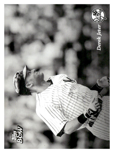 2023 Topps Black & White #37 Derek Jeter