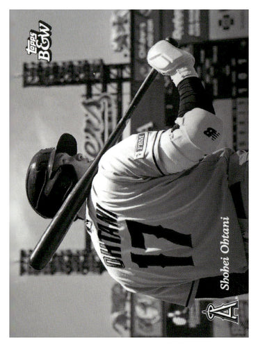 2023 Topps Black & White #1 Shohei Ohtani