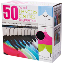 将图片加载到图库查看器，Flocked Hangers, 50-pack
