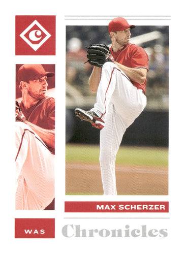 2021 Panini Chronicles #31 Max Scherzer Chronicles