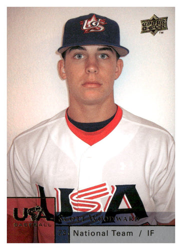 2009 Upper Deck #USAB-SW Scott Woodward USA National Team