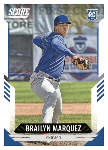 2021 Panini Chronicles #17 Brailyn Marquez Score