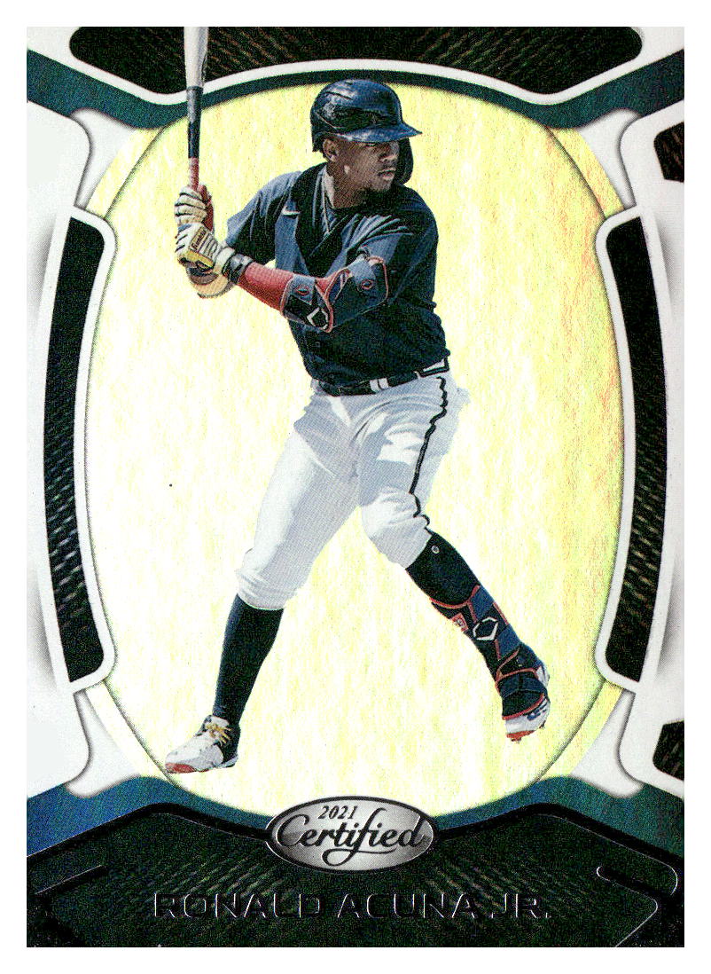 2021 Panini Chronicles #10 Ronald Acuna Jr. Certified