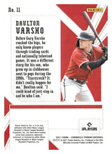 Load image into Gallery viewer, 2021 Panini Chronicles #11 Daulton Varsho Phoenix Pink Pulsar
