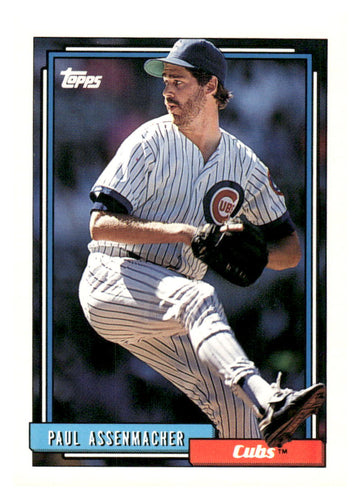 1992 Topps #753 Paul Assenmacher