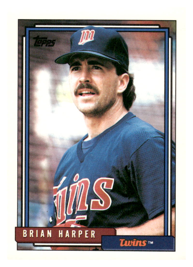 1992 Topps #217 Brian Harper Gold