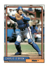 تحميل الصورة إلى عارض المعرض، 1992 Topps #56 Charlie O&#39;Brien Gold Winners
