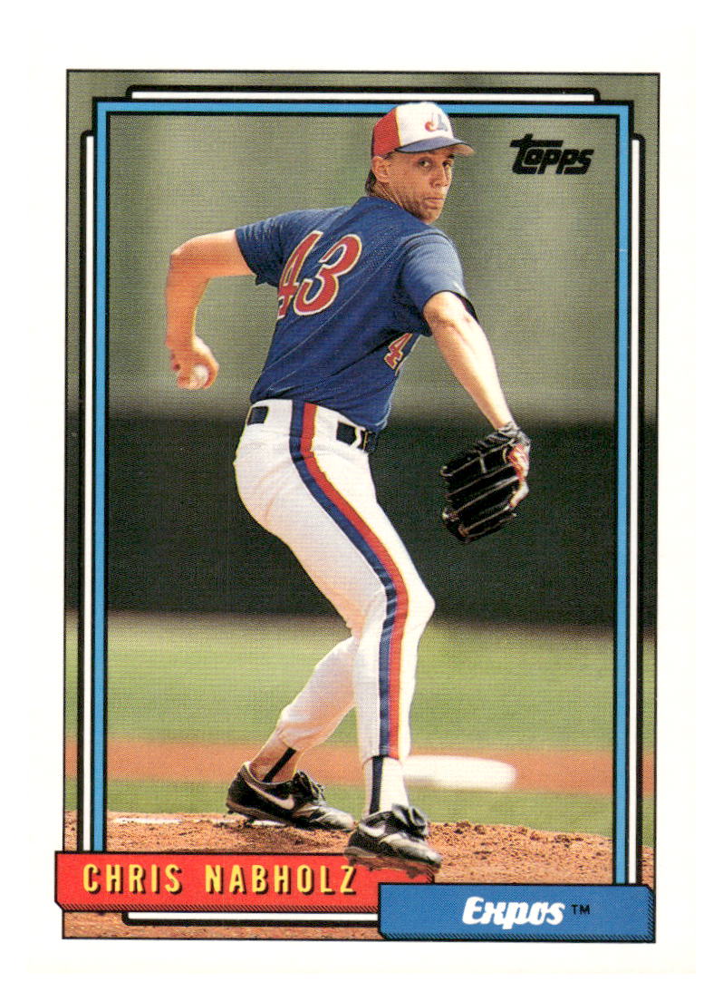 1992 Topps #32 Chris Nabholz