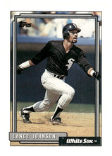 Load image into Gallery viewer, 1992 Topps #736 Lance Johnson Gold
