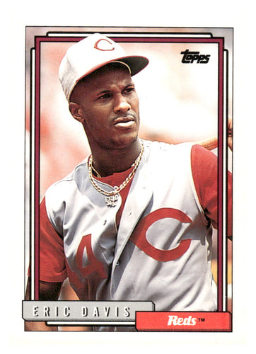 1992 Topps #610 Eric Davis