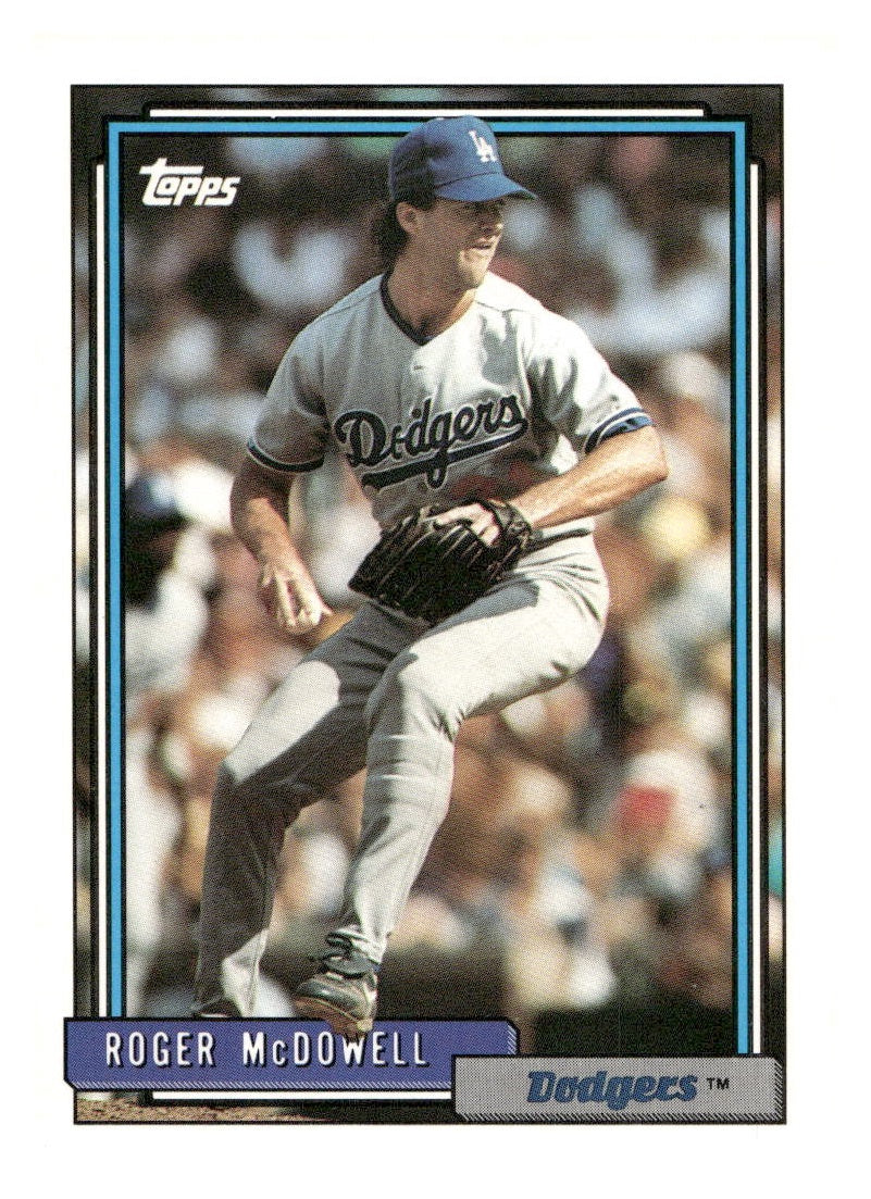 1992 Topps #713 Roger McDowell Gold