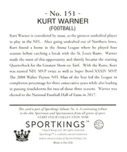 Load image into Gallery viewer, 2023 Sportkings Volume 4 #151 Kurt Warner Mini
