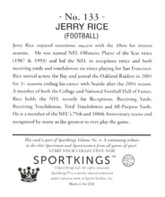 Load image into Gallery viewer, 2023 Sportkings Volume 4 #133 Jerry Rice Mini
