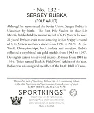 Load image into Gallery viewer, 2023 Sportkings Volume 4 #132 Sergey Bubka
