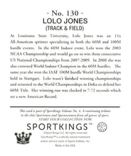 Load image into Gallery viewer, 2023 Sportkings Volume 4 #130 Lolo Jones Mini
