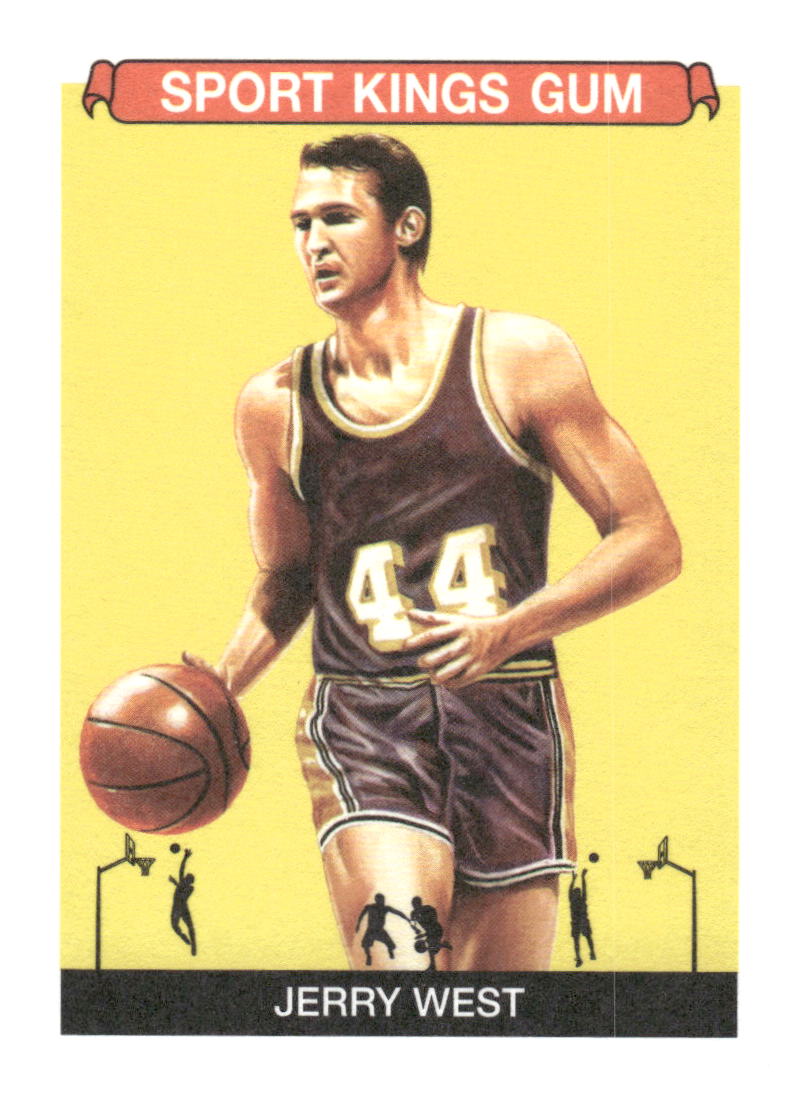 2023 Sportkings Volume 4 #125 Jerry West