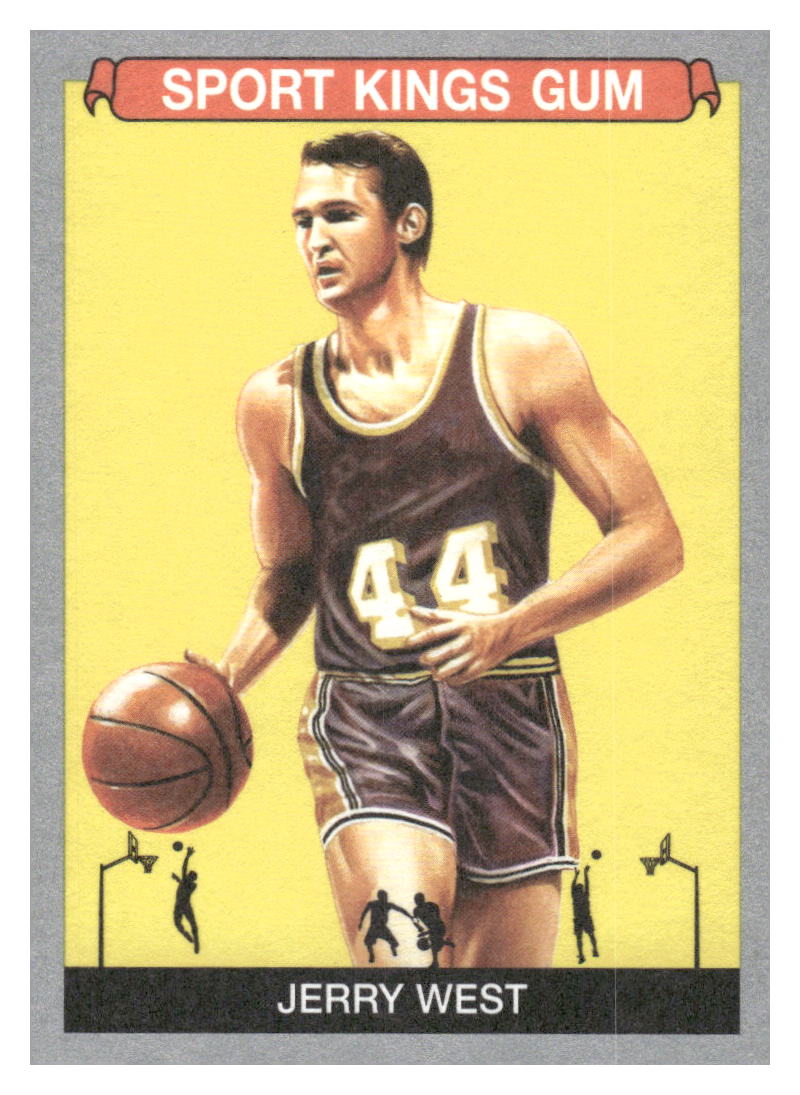 2023 Sportkings Volume 4 #125 Jerry West Silver