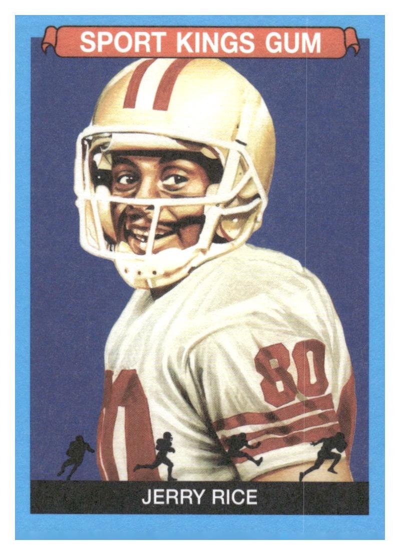 2023 Sportkings Volume 4 #123 Jerry Rice Light Blue