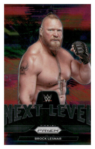 2022 Panini Prizm WWE #11 Brock Lesnar WWE Next Level Silver