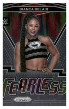 Load image into Gallery viewer, 2022 Panini Prizm WWE #22 Bianca Belair Fearless
