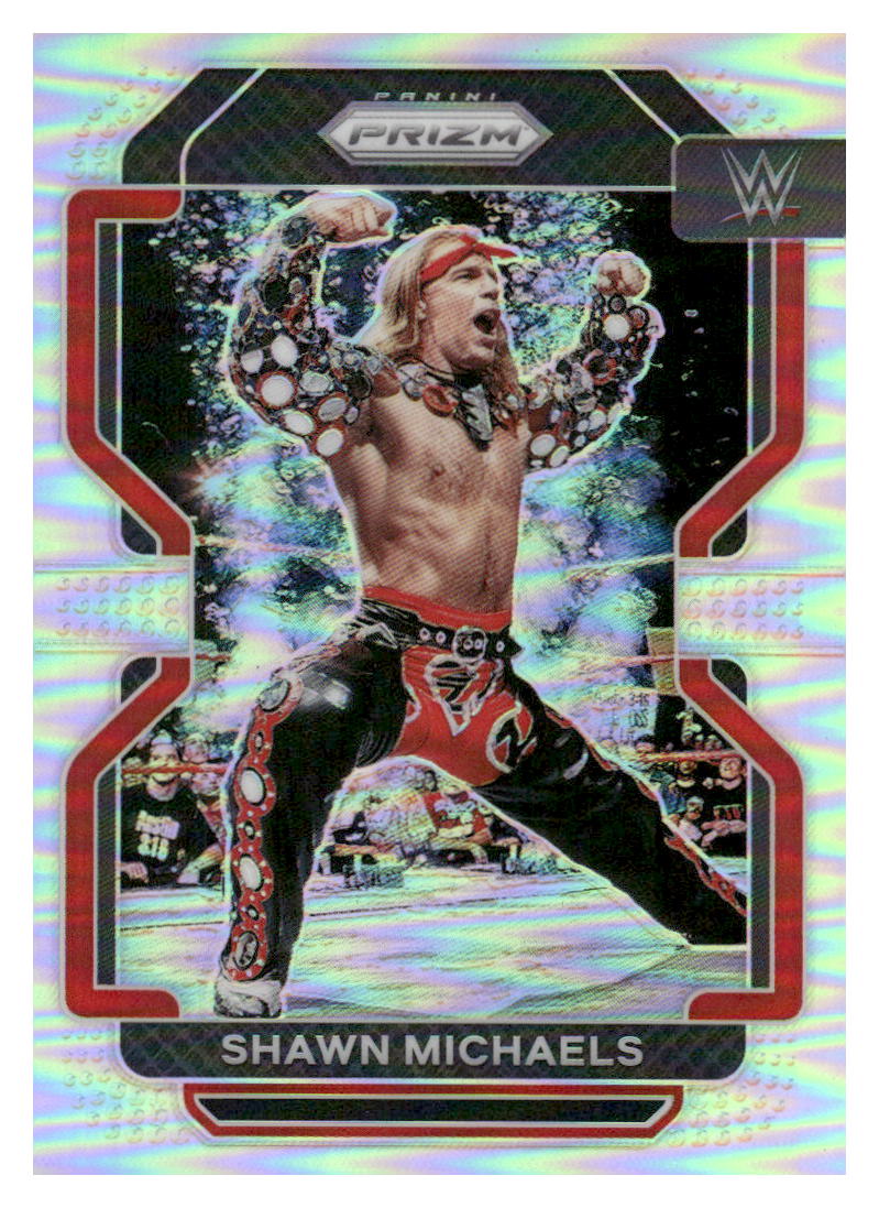 2022 Panini Prizm WWE #199 Shawn Michaels Silver