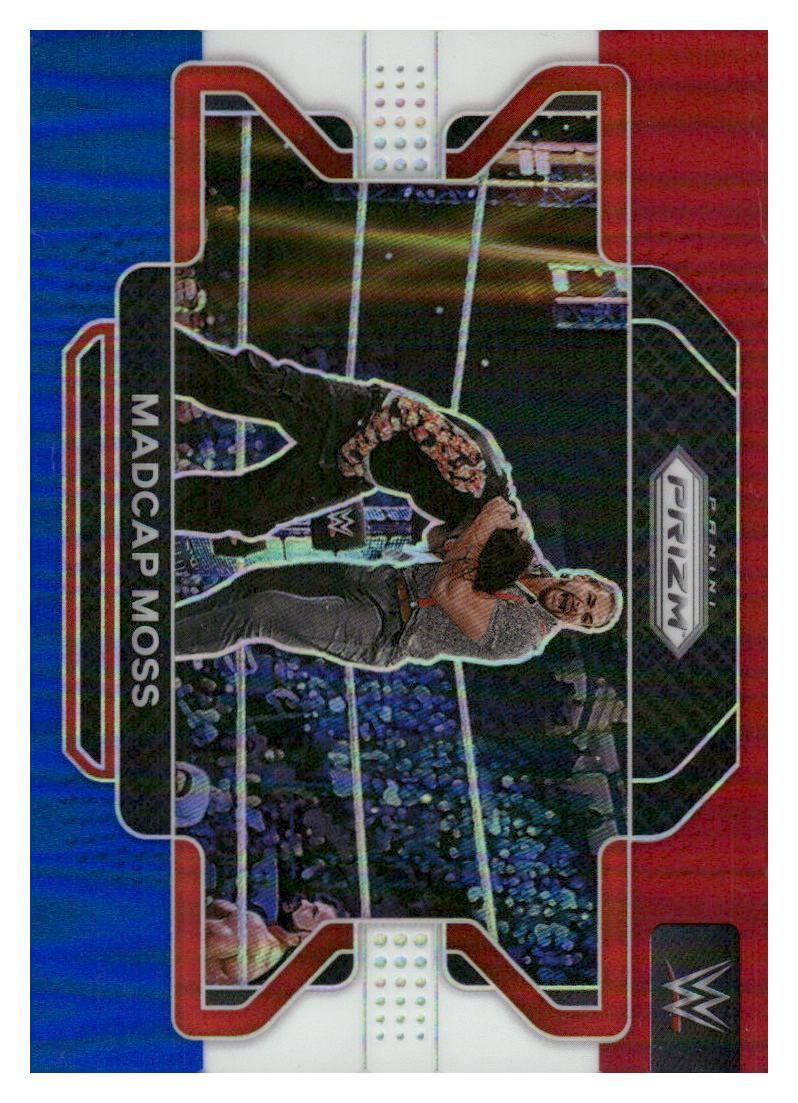 2022 Panini Prizm WWE #56 Madcap Moss Red, White and Blue