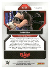 Load image into Gallery viewer, 2022 Panini Prizm WWE #156 Tamina Red, White and Blue
