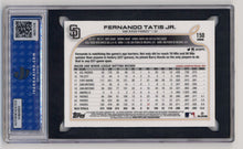 تحميل الصورة إلى عارض المعرض، 2022 Topps Chrome #150 Fernando Tatis Jr. X-Fractor ISA 10
