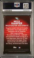 Load image into Gallery viewer, 2011 Bowman Chrome #BCE1b Bryce Harper Bryce Harper Retail Exclusive Gold PSA 9
