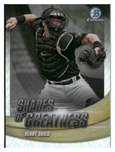 Load image into Gallery viewer, 2022 Bowman Chrome #SG-3 Henry Davis Shades of Greatness
