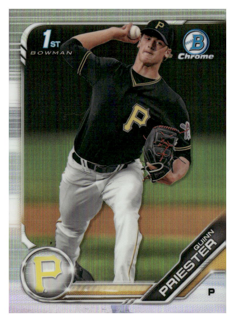 2019 Bowman Draft #BDC-44 Quinn Priester Chrome