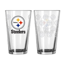 Load image into Gallery viewer, NFL Teams 16 oz Pint Glass - Assorted Team &amp; Style Choose your
