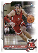 تحميل الصورة إلى عارض المعرض، 2021-22 Bowman University #50 Jaden Shackelford
