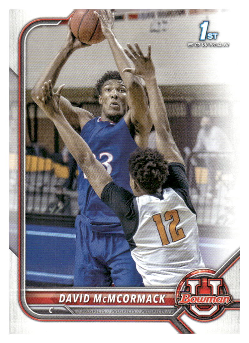 2021-22 Bowman University #5 David McCormack