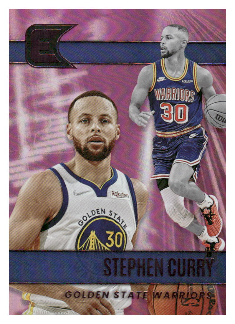 2021-22 Panini Chronicles #305 Stephen Curry Pink