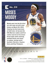 تحميل الصورة إلى عارض المعرض، 2021-22 Panini Chronicles #319 Moses Moody
