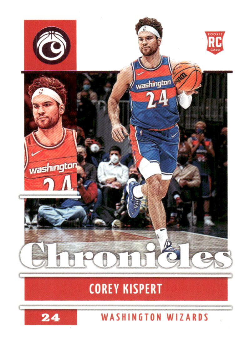 2021-22 Panini Chronicles #40 Corey Kispert Pink