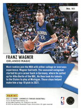 Load image into Gallery viewer, 2021-22 Panini Chronicles #90 Franz Wagner
